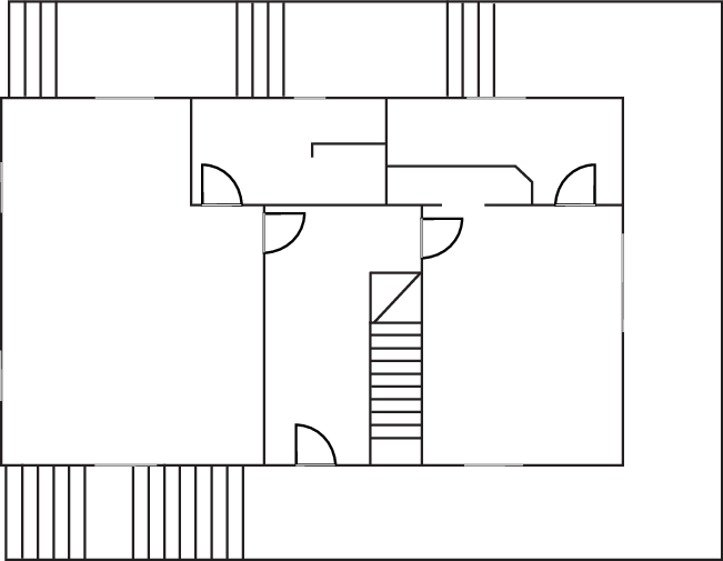 First floor - Villa Barbara